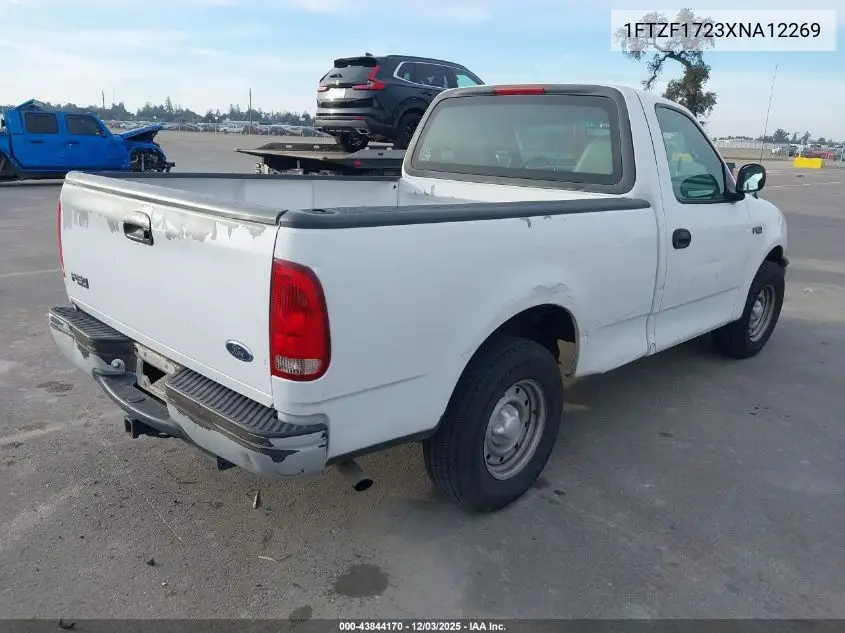 1FTZF1723XNA12269 1999 Ford F-150 Work Series/Xl/Xlt