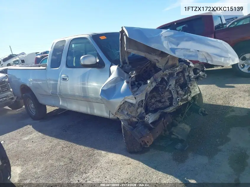 1FTZX172XXKC15139 1999 Ford F-150 Work Series/Xl/Xlt