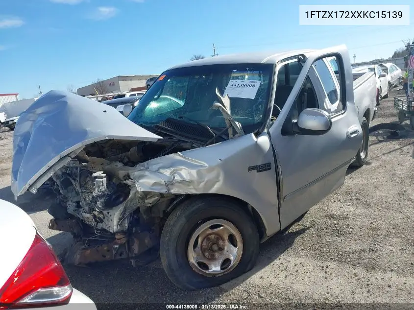 1FTZX172XXKC15139 1999 Ford F-150 Work Series/Xl/Xlt