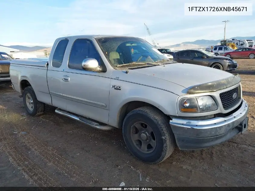 1FTZX1726XNB45671 1999 Ford F-150 Work Series/Xl/Xlt