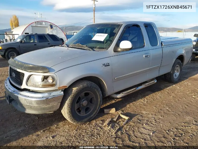 1FTZX1726XNB45671 1999 Ford F-150 Work Series/Xl/Xlt