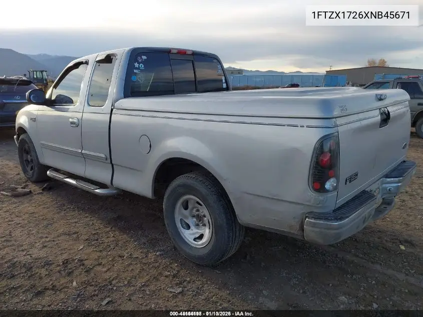 1FTZX1726XNB45671 1999 Ford F-150 Work Series/Xl/Xlt