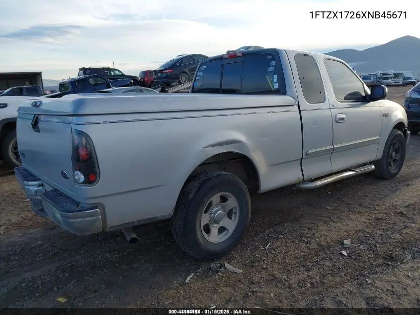 1FTZX1726XNB45671 1999 Ford F-150 Work Series/Xl/Xlt
