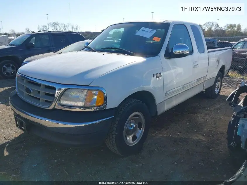 1FTRX17W5YNC37973 2000 Ford F-150 Lariat/Work Series/Xl/Xlt
