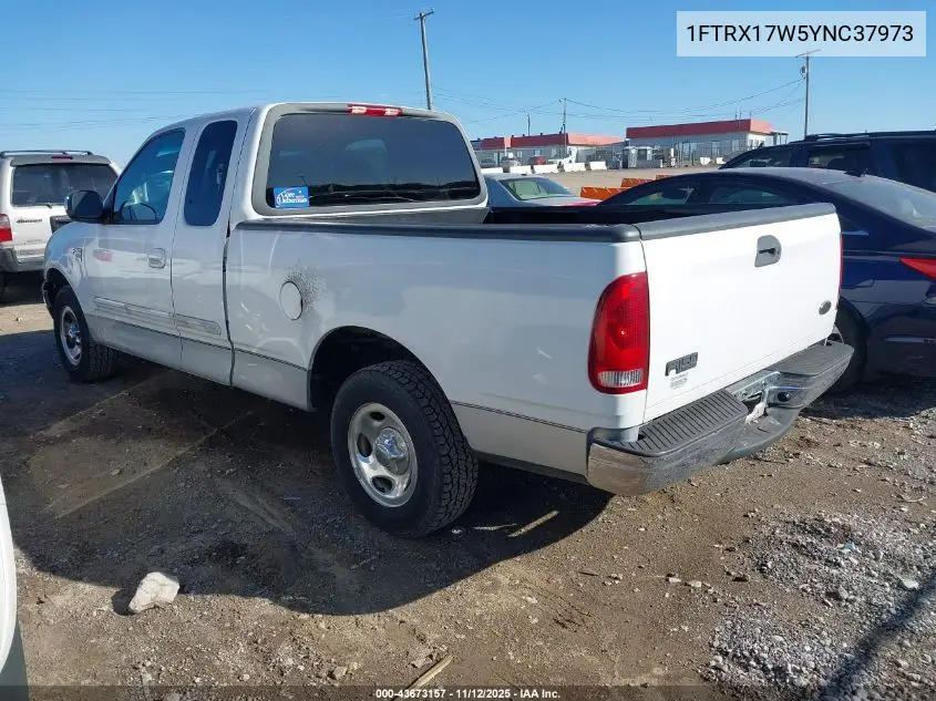 1FTRX17W5YNC37973 2000 Ford F-150 Lariat/Work Series/Xl/Xlt