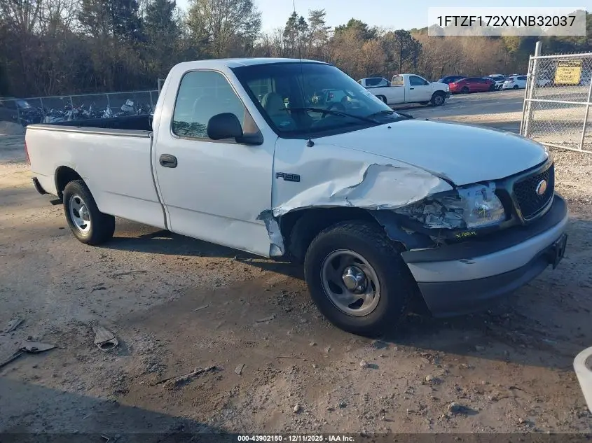 1FTZF172XYNB32037 2000 Ford F-150 Work Series/Xl/Xlt