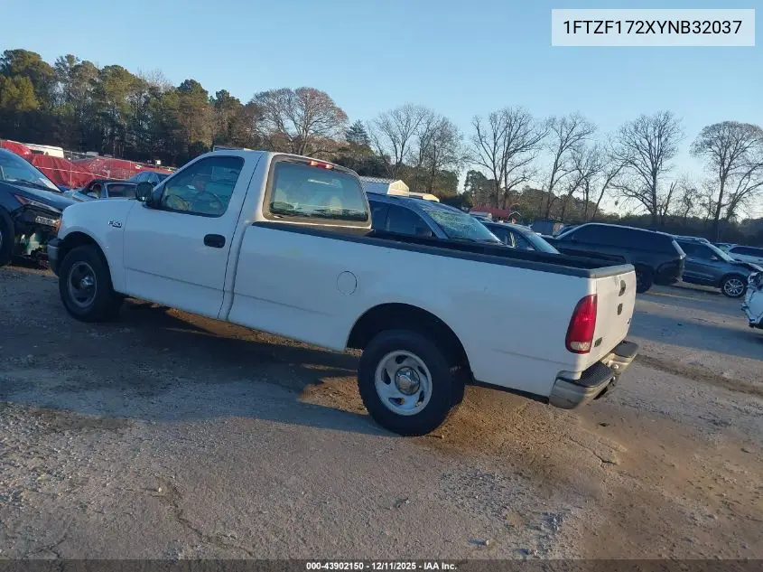 1FTZF172XYNB32037 2000 Ford F-150 Work Series/Xl/Xlt