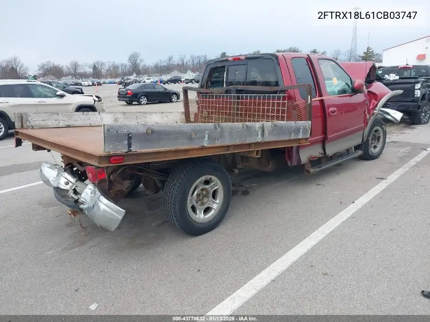 2FTRX18L61CB03747 2001 Ford F-150 Lariat/Xl/Xlt