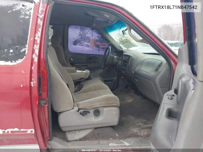 1FTRX18L71NB47542 2001 Ford F-150 Lariat/Xl/Xlt