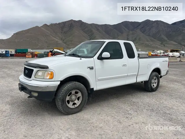 1FTRX18L22NB10240 2002 Ford F-150 2002 Ford F-150 4X4 Extended Cab Pickup
