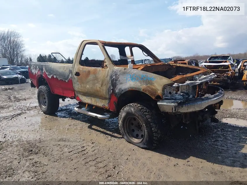 1FTRF18L22NA02073 2002 Ford F-150 Xl/Xlt