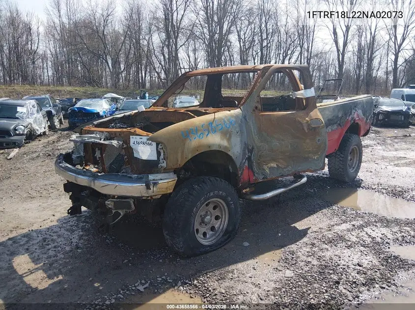 1FTRF18L22NA02073 2002 Ford F-150 Xl/Xlt