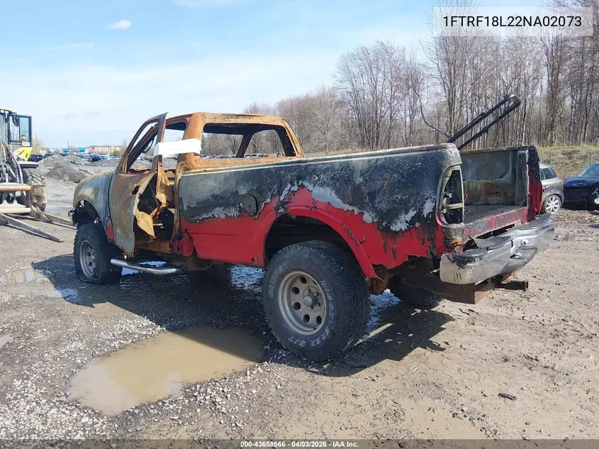 1FTRF18L22NA02073 2002 Ford F-150 Xl/Xlt