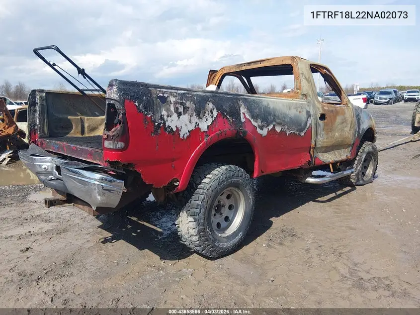 1FTRF18L22NA02073 2002 Ford F-150 Xl/Xlt