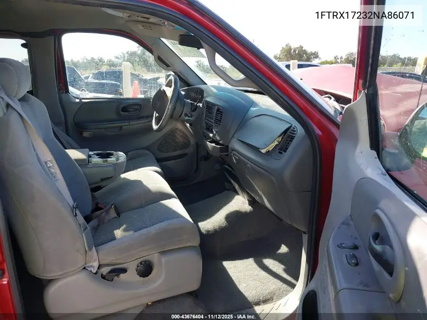 1FTRX17232NA86071 2002 Ford F-150 Xl/Xlt
