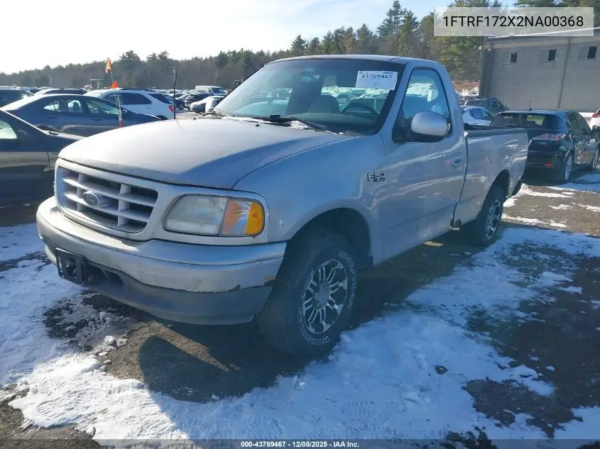1FTRF172X2NA00368 2002 Ford F-150 Xl/Xlt