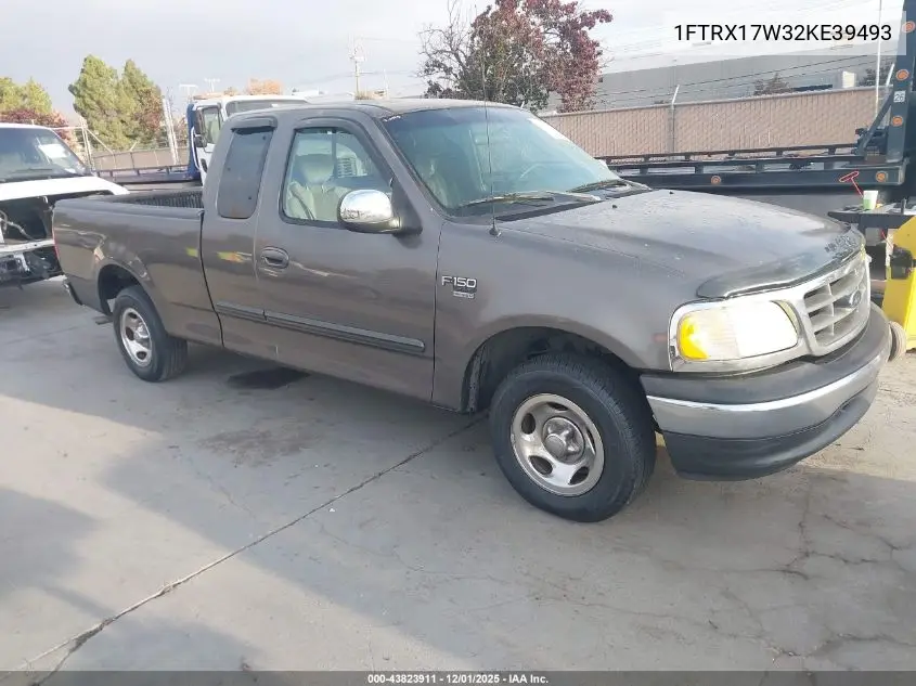 1FTRX17W32KE39493 2002 Ford F-150 Lariat/Xl/Xlt