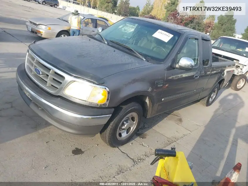 1FTRX17W32KE39493 2002 Ford F-150 Lariat/Xl/Xlt