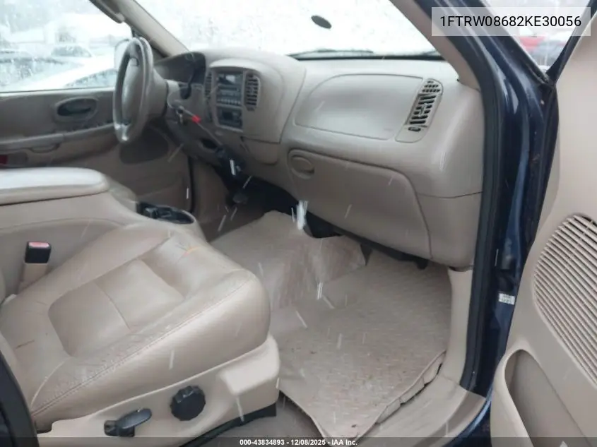 1FTRW08682KE30056 2002 Ford F-150 Lariat/Xlt