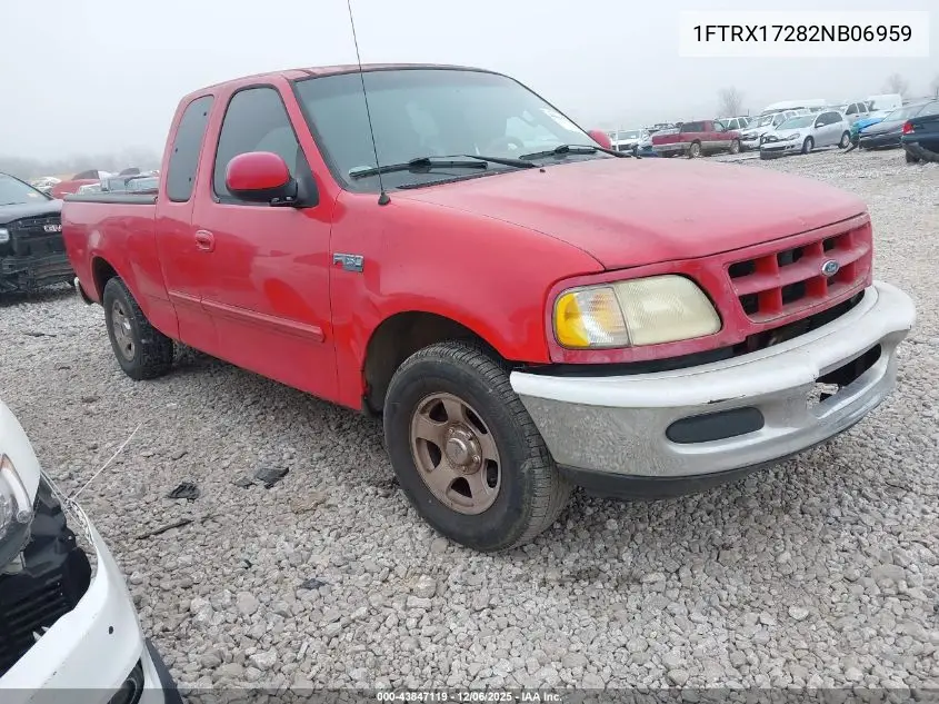 1FTRX17282NB06959 2002 Ford F-150 Xl/Xlt