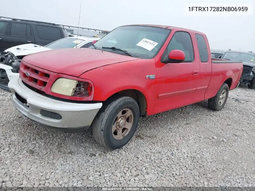 1FTRX17282NB06959 2002 Ford F-150 Xl/Xlt