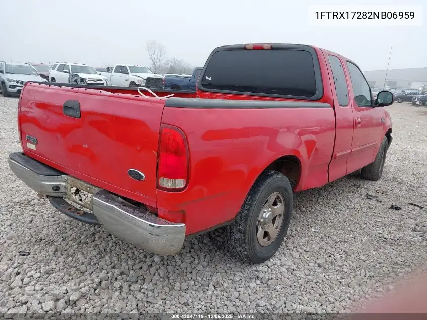 1FTRX17282NB06959 2002 Ford F-150 Xl/Xlt