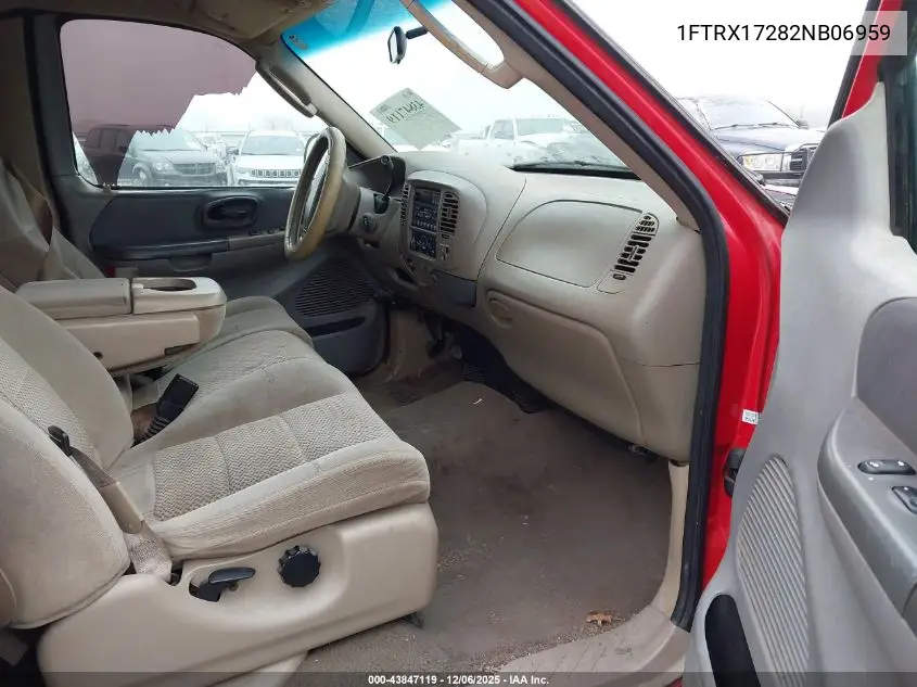 1FTRX17282NB06959 2002 Ford F-150 Xl/Xlt