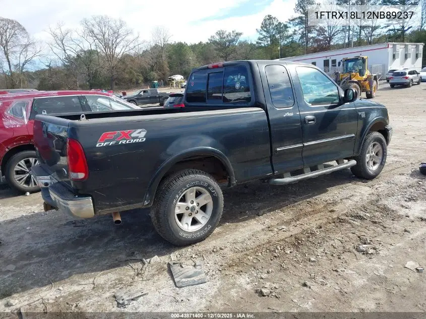 1FTRX18L12NB89237 2002 Ford F-150 Lariat/Xl/Xlt