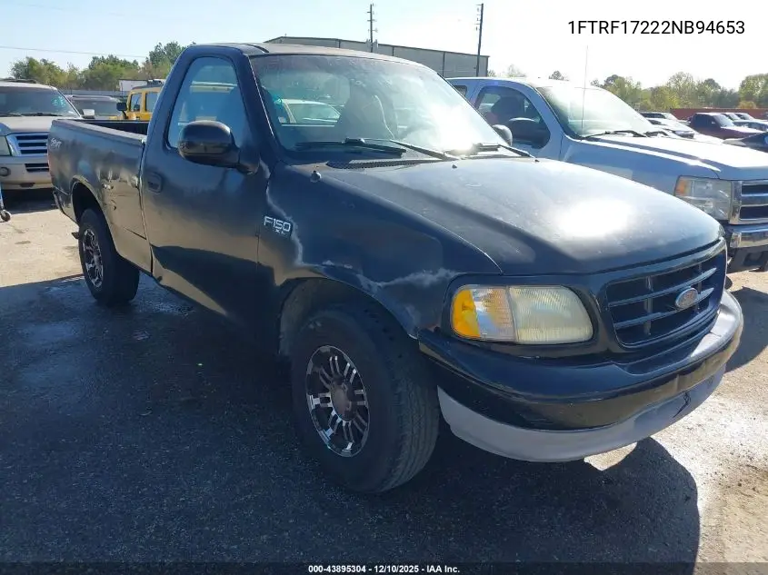 1FTRF17222NB94653 2002 Ford F-150 Xl/Xlt