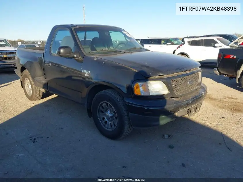 1FTRF07W42KB48398 2002 Ford F-150 Xl/Xlt