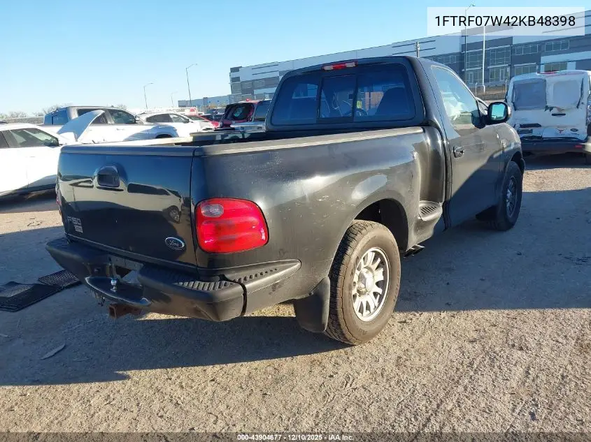 1FTRF07W42KB48398 2002 Ford F-150 Xl/Xlt