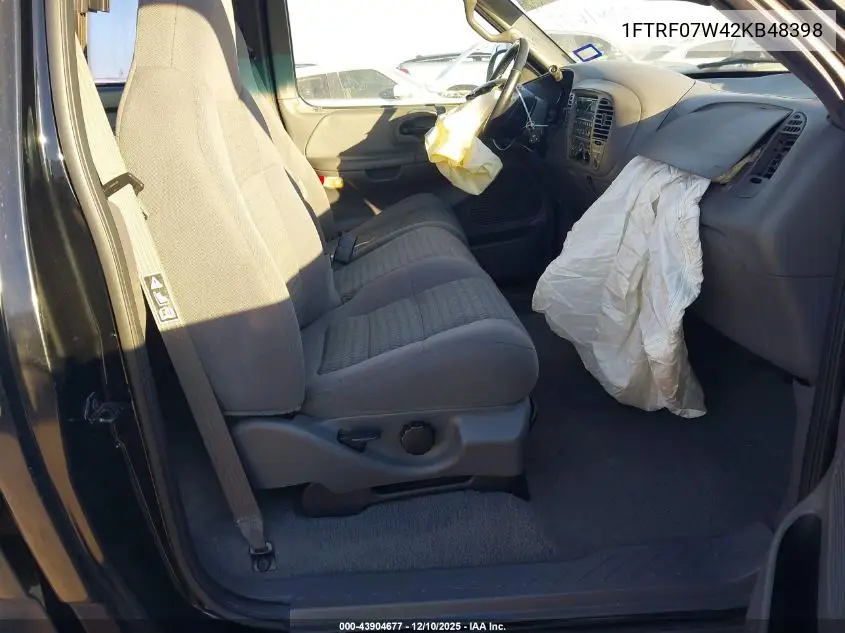 1FTRF07W42KB48398 2002 Ford F-150 Xl/Xlt