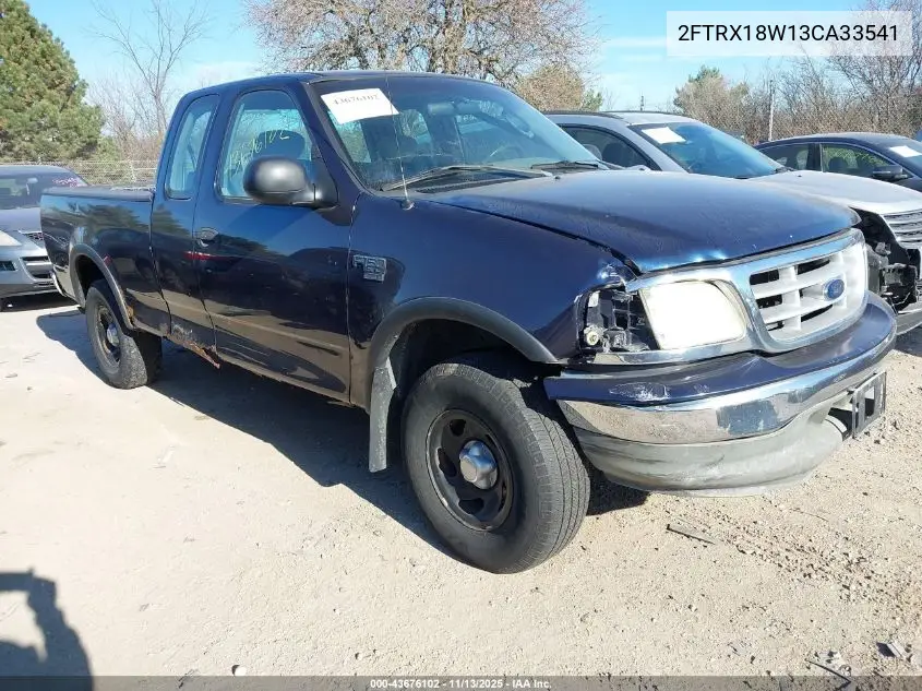 2FTRX18W13CA33541 2003 Ford F-150 Lariat/Xl/Xlt