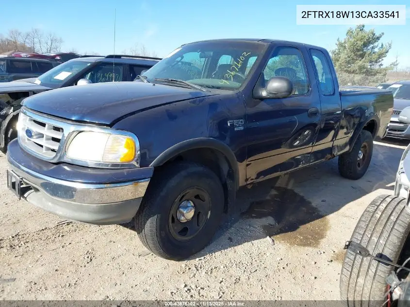 2FTRX18W13CA33541 2003 Ford F-150 Lariat/Xl/Xlt