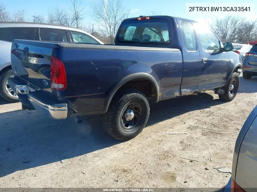 2FTRX18W13CA33541 2003 Ford F-150 Lariat/Xl/Xlt