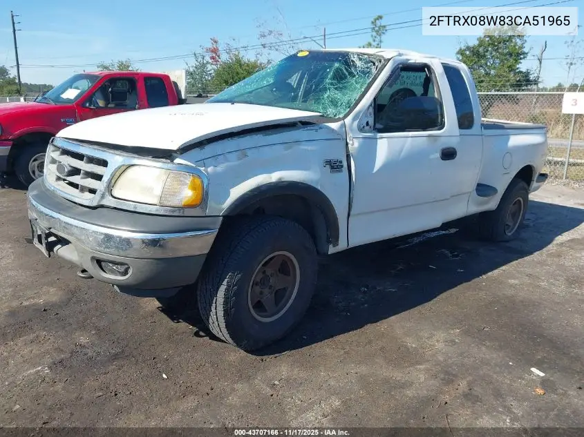 2FTRX08W83CA51965 2003 Ford F-150 Lariat/Xl/Xlt