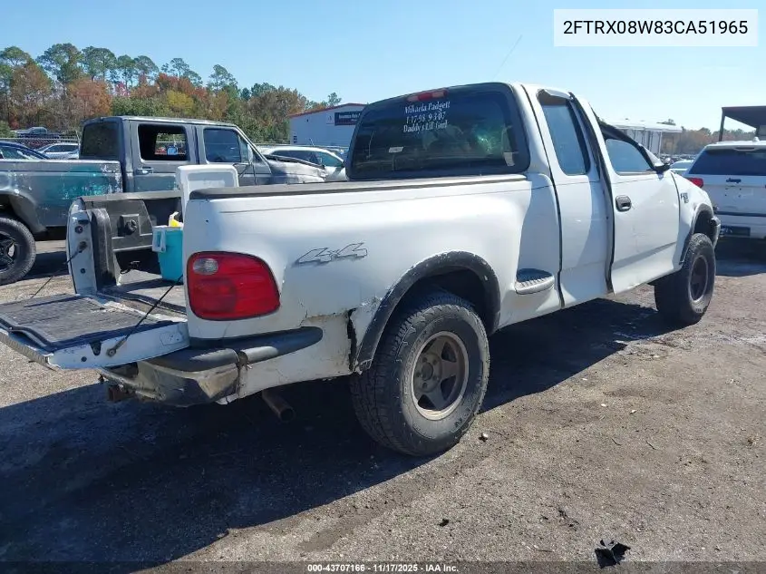 2FTRX08W83CA51965 2003 Ford F-150 Lariat/Xl/Xlt