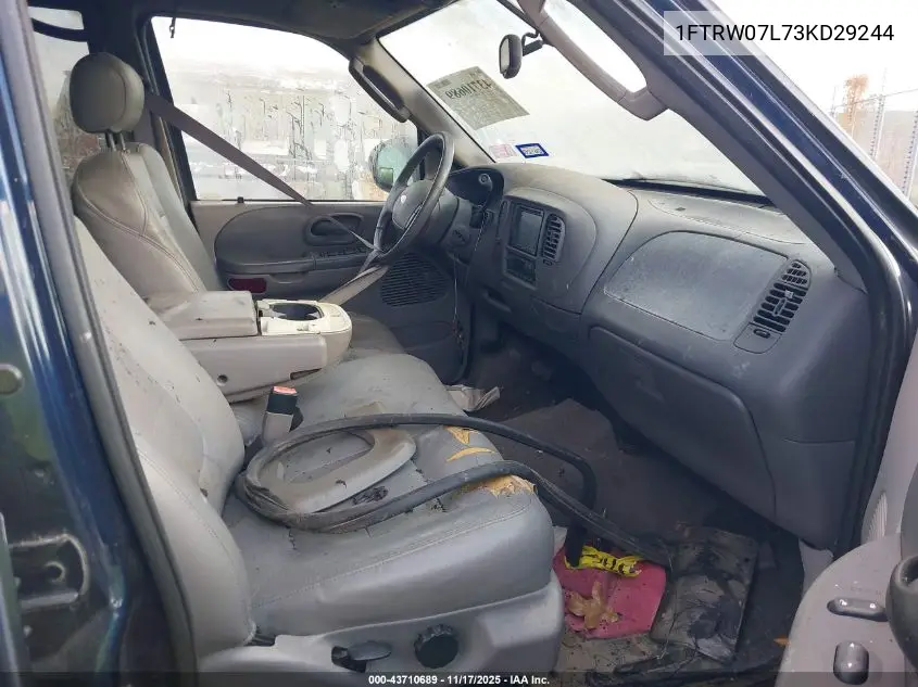 1FTRW07L73KD29244 2003 Ford F-150 Lariat/Xlt