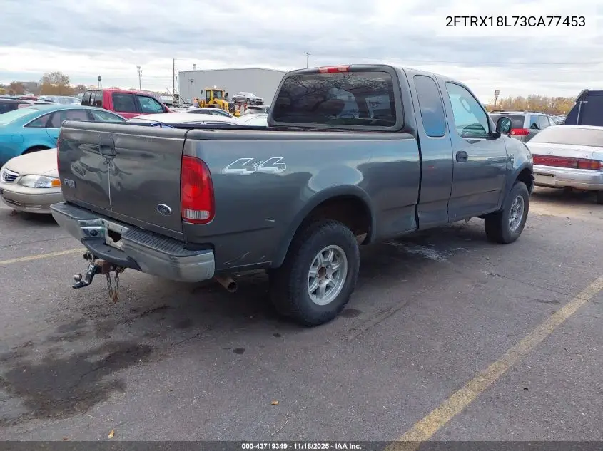 2FTRX18L73CA77453 2003 Ford F-150 Lariat/Xl/Xlt