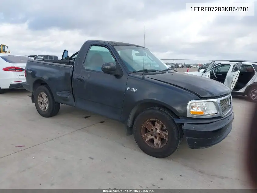 1FTRF07283KB64201 2003 Ford F-150 Xl/Xlt