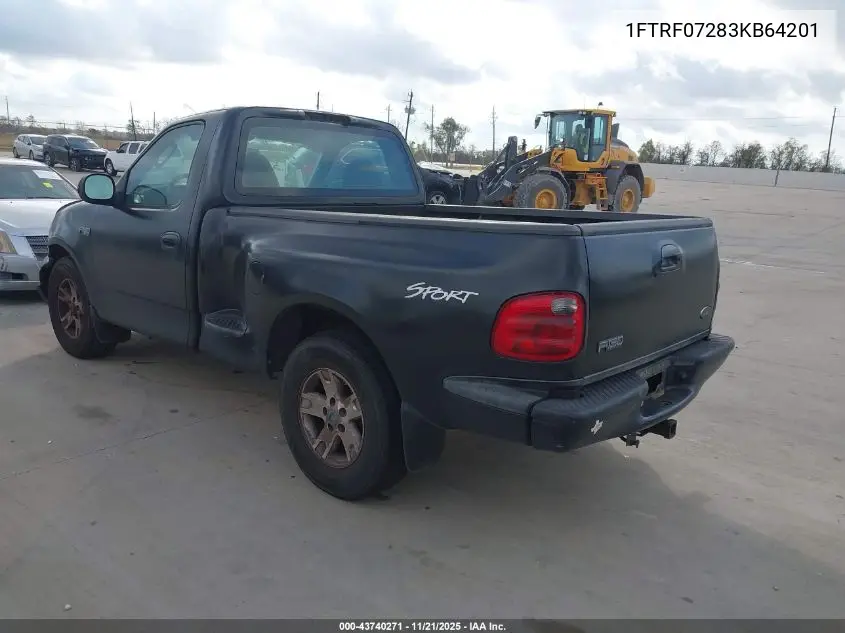 1FTRF07283KB64201 2003 Ford F-150 Xl/Xlt