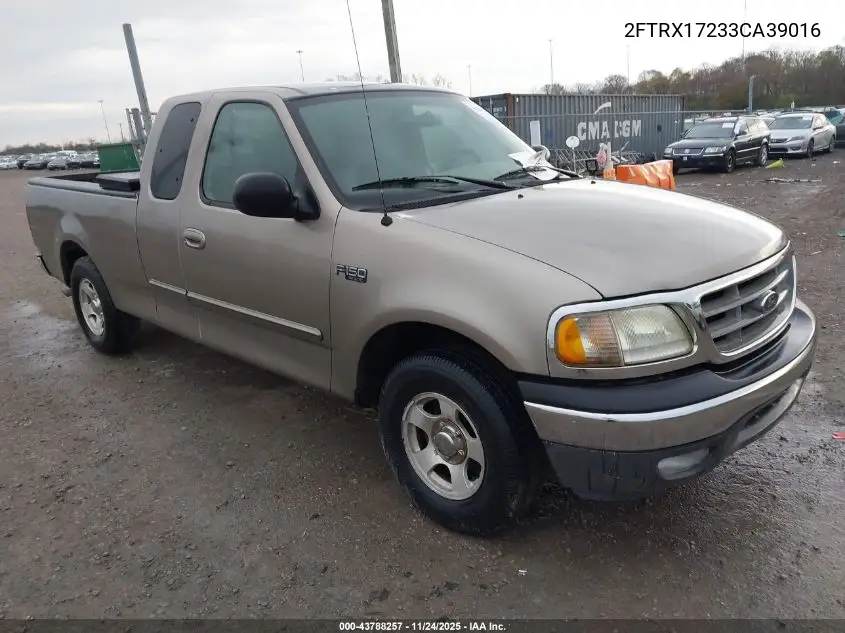 2FTRX17233CA39016 2003 Ford F-150 Xl/Xlt