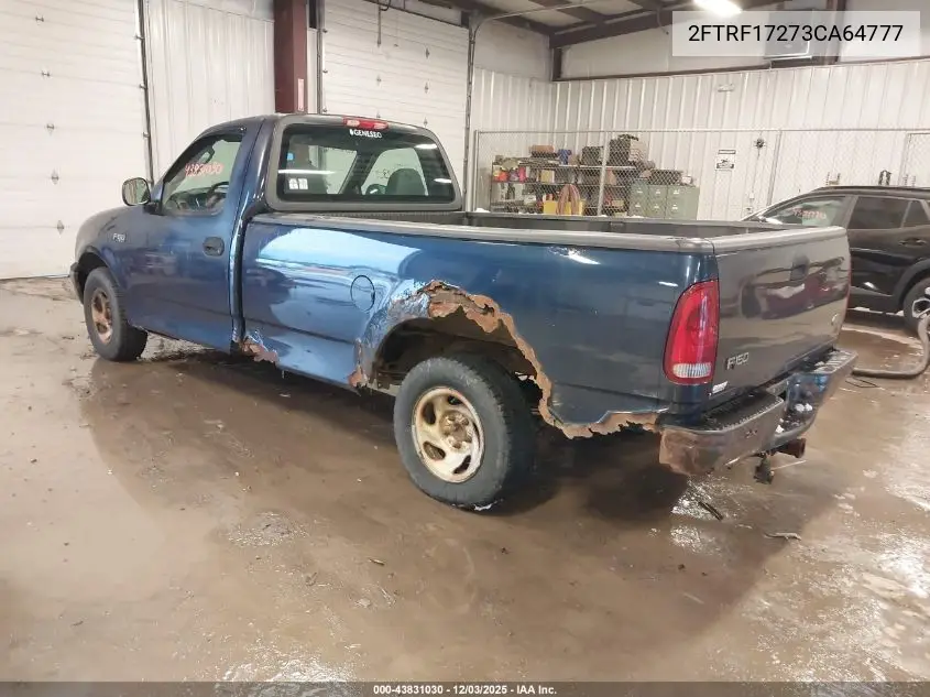 2FTRF17273CA64777 2003 Ford F-150 Xl/Xlt