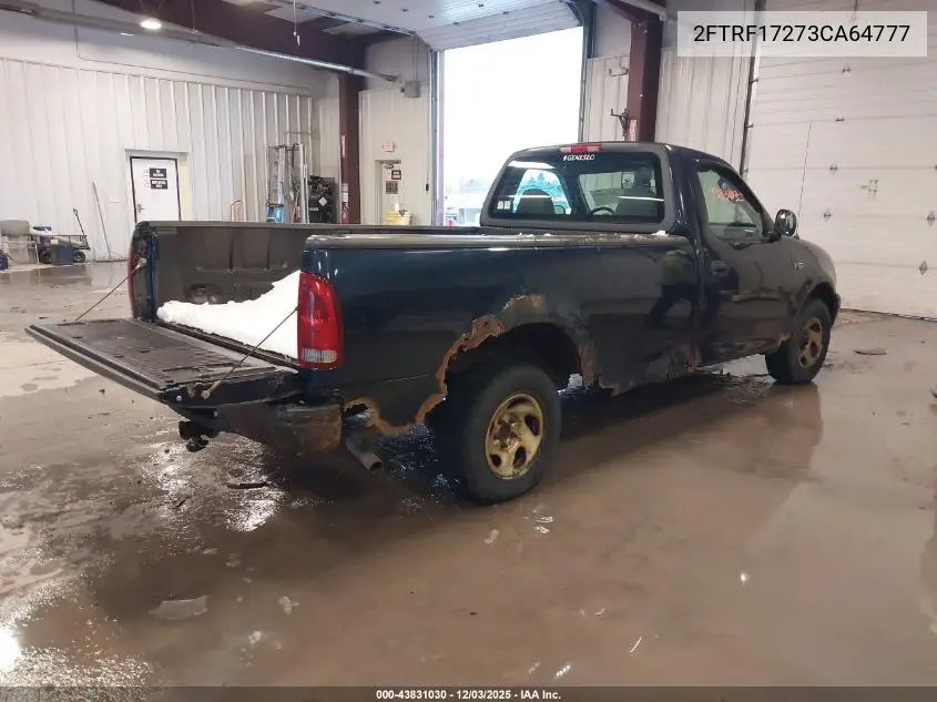 2FTRF17273CA64777 2003 Ford F-150 Xl/Xlt