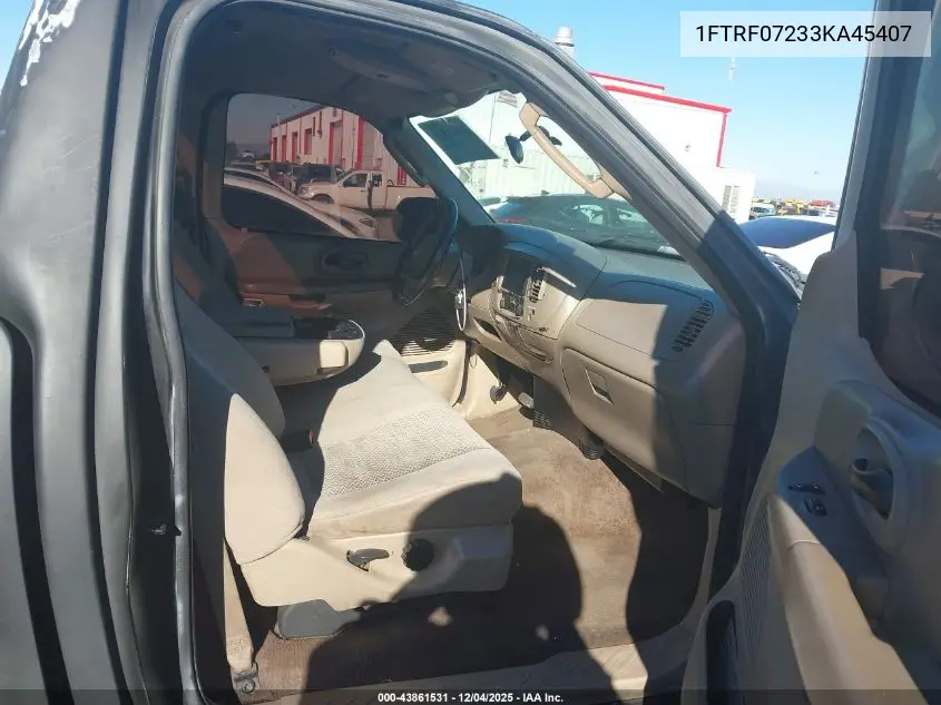 1FTRF07233KA45407 2003 Ford F-150 Xl/Xlt