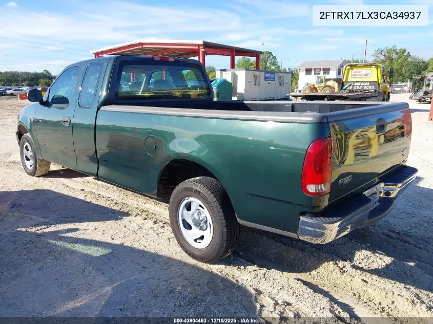 2FTRX17LX3CA34937 2003 Ford F-150 Lariat/Xl/Xlt
