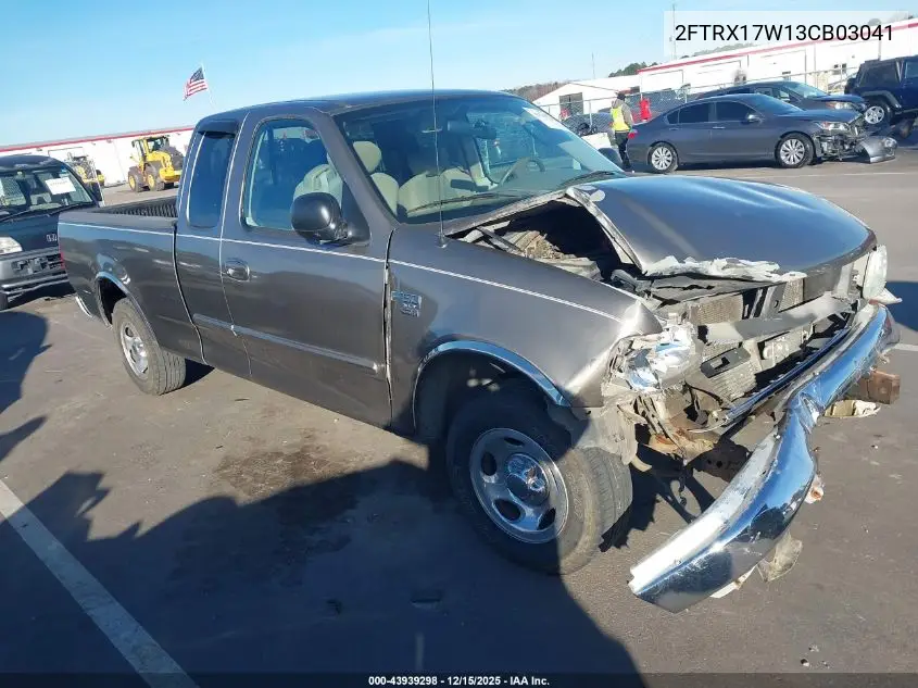 2FTRX17W13CB03041 2003 Ford F-150 Lariat/Xl/Xlt