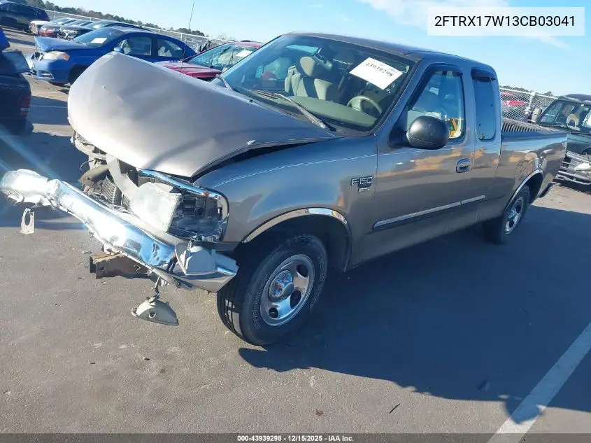 2FTRX17W13CB03041 2003 Ford F-150 Lariat/Xl/Xlt