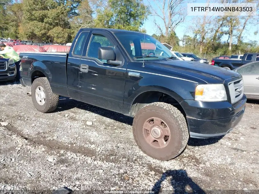 1FTRF14W04NB43503 2004 Ford F-150 Stx/Xl/Xlt