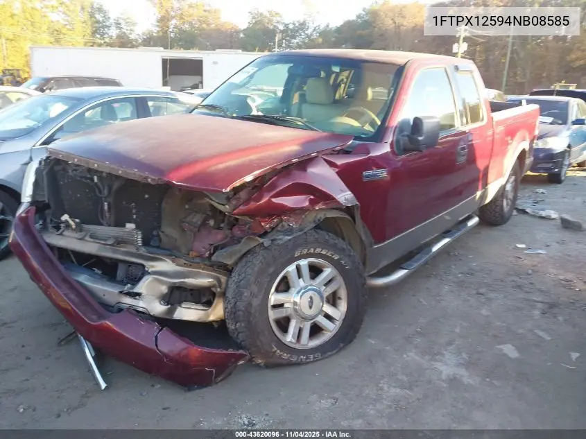 1FTPX12594NB08585 2004 Ford F-150 Lariat/Xl/Xlt